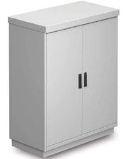 Double-walled 19 inch cabinets